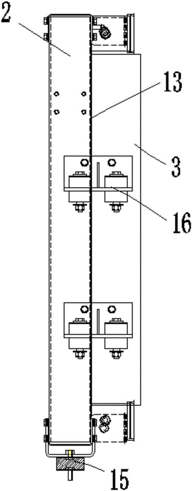 一種具有封隔板的發(fā)動(dòng)機(jī)組件散熱裝置的制作方法