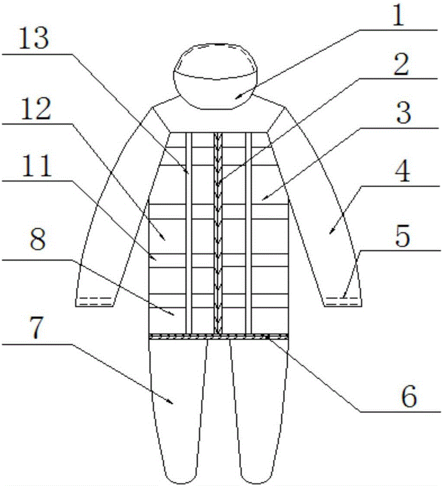 一種海上作業(yè)漂浮救生服的制作方法與工藝