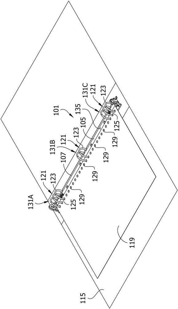 環(huán)形活頁(yè)夾機(jī)構(gòu)的制作方法與工藝