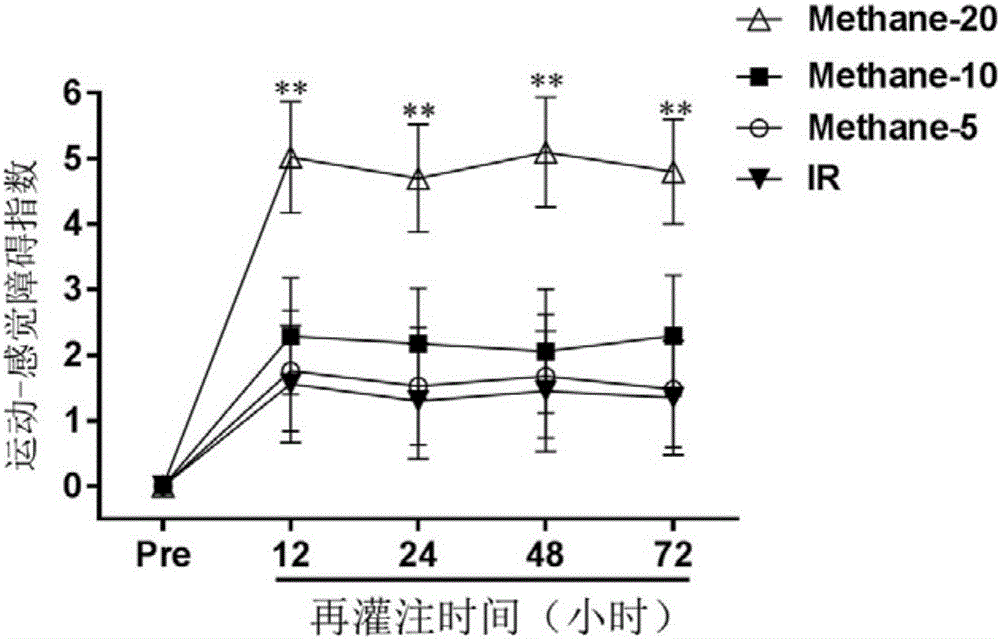 一種超飽和甲烷生理鹽水及其制備方法和應(yīng)用與流程