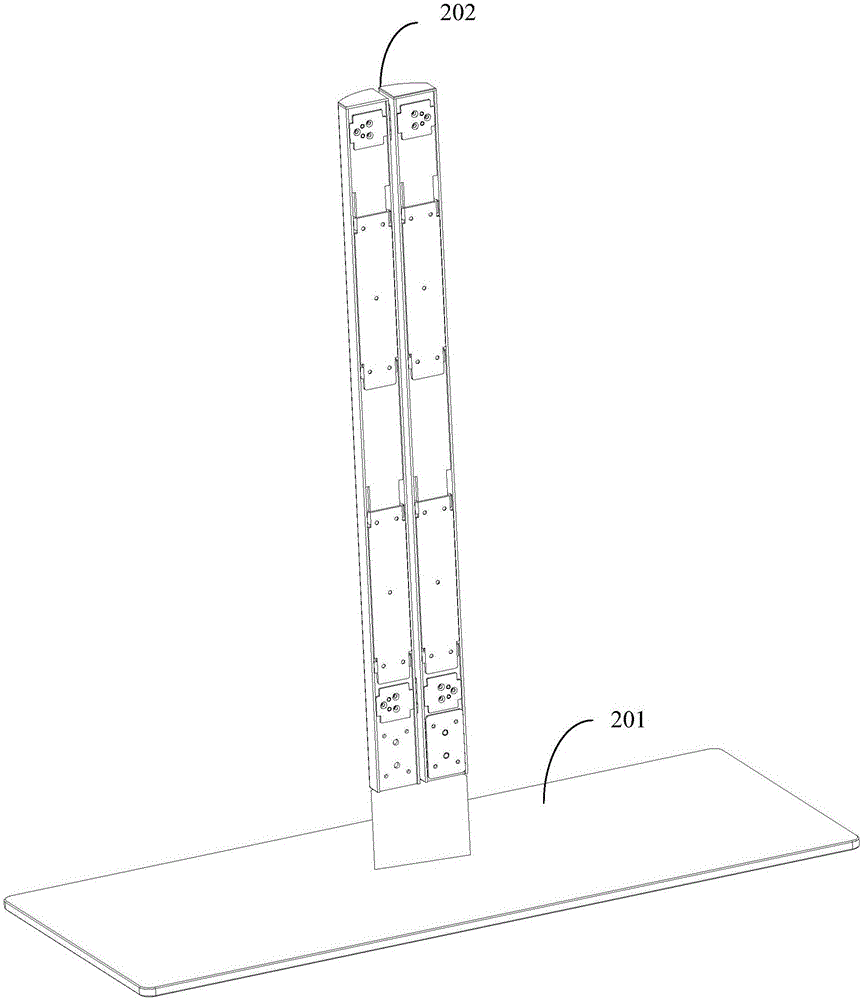 一種顯示器支撐組件的制作方法與工藝