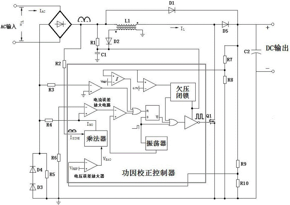 一種具有功率因數(shù)校正的穩(wěn)壓光譜儀的制作方法與工藝