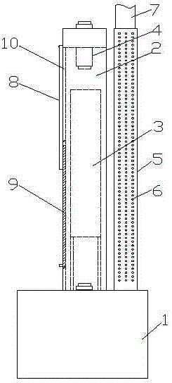 設(shè)有除塵結(jié)構(gòu)的碳纖維復(fù)合芯棒高溫試驗(yàn)機(jī)的制作方法與工藝