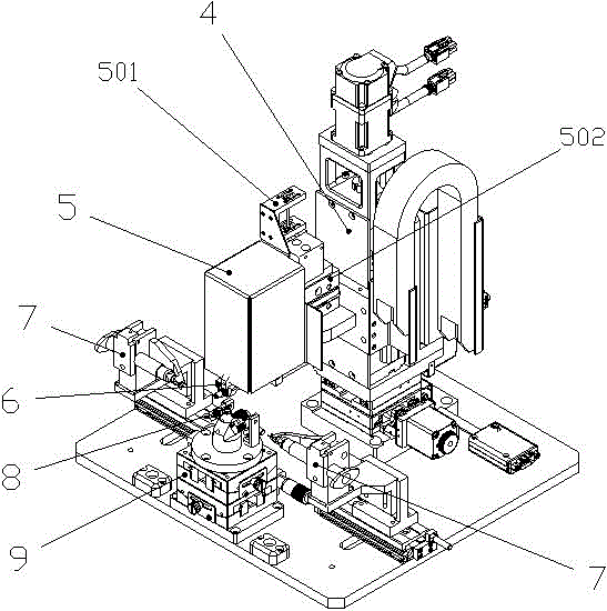 一種用于光電子器件自動(dòng)耦合點(diǎn)膠照膠設(shè)備的制作方法與工藝