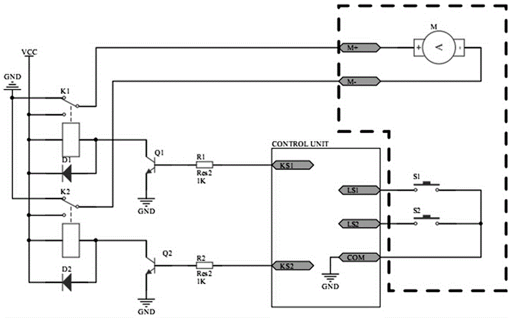 一種防止驅(qū)動器沖過極限的控制電路的制作方法與工藝