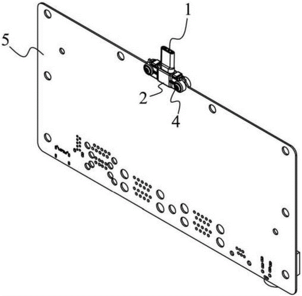 一种USB Type‑C连接器与电路板固定结构的制作方法与工艺