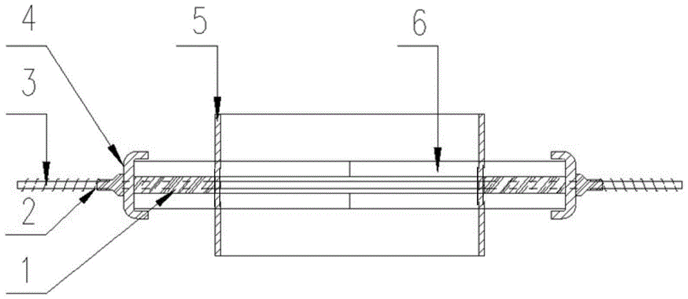 一种小直径混凝土圆柱模板的加固装置的制作方法