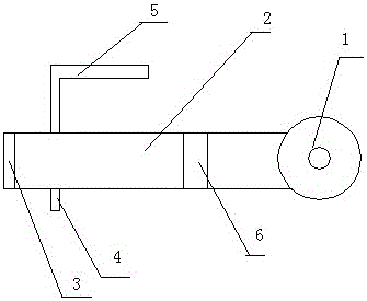 帶電作業(yè)用碗頭開(kāi)口向內(nèi)的碗頭掛板打銷(xiāo)器的制作方法與工藝