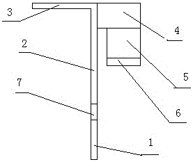 帶電作業(yè)用碗頭開(kāi)口向外的碗頭掛板打銷器的制作方法與工藝