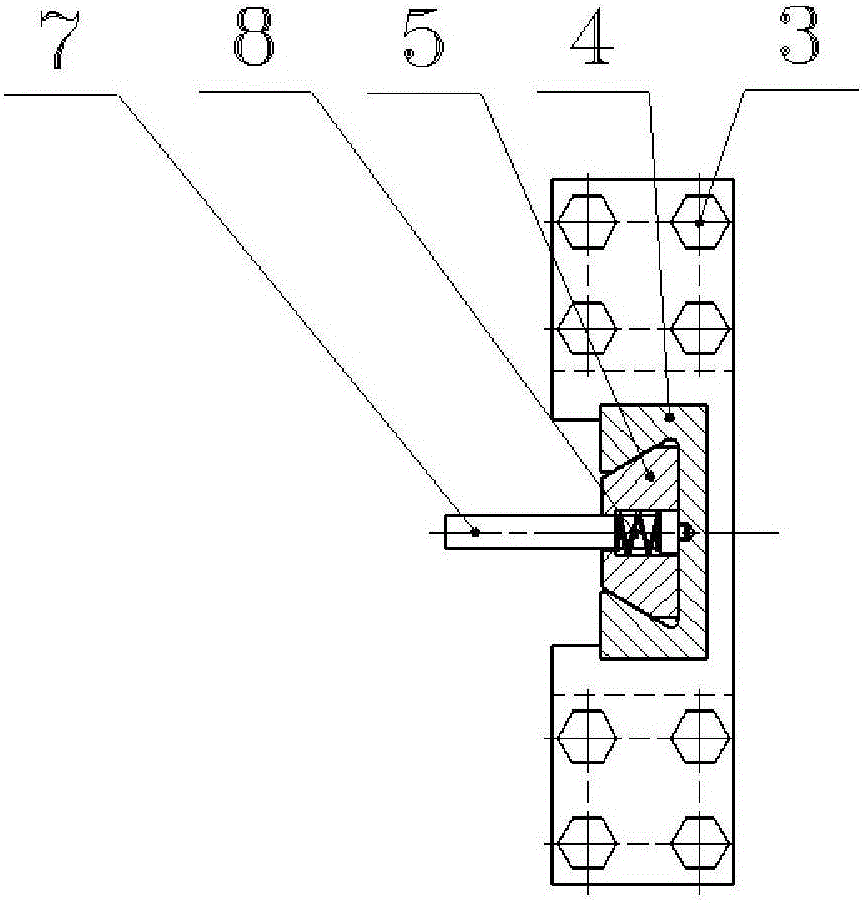 貫流水輪發(fā)電機(jī)鴿尾銷轉(zhuǎn)子止動(dòng)裝置的制作方法