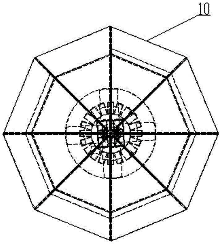 傘狀光伏發(fā)電及儲(chǔ)能裝置的制作方法