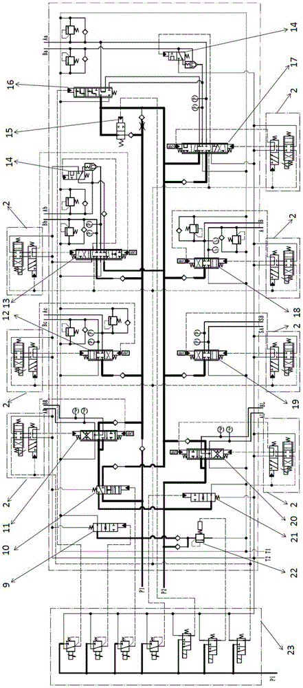 一種電控多路閥的制作方法與工藝