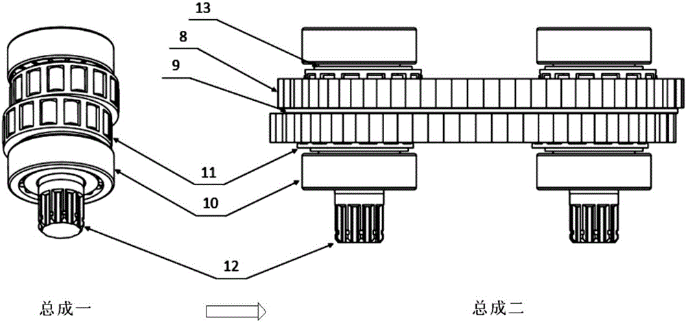 一种基于间隙分配和相位对齿原则的RV减速器装配方法与流程