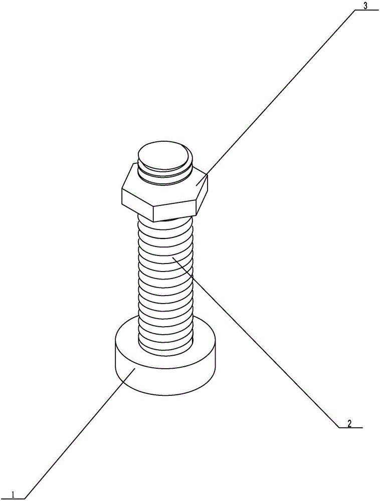 一种带有六边形凹槽螺纹端头的螺栓的制作方法与工艺