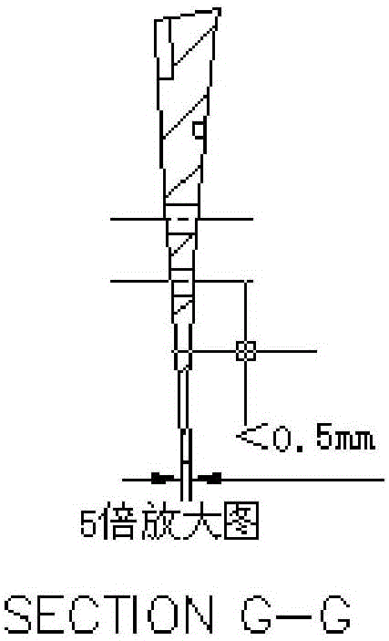 一种铸造单晶叶片用陶瓷型芯扰流柱孔的成形方法与流程