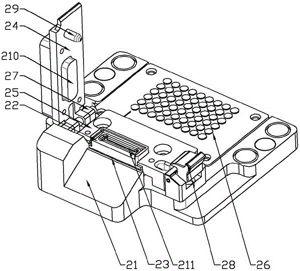 尾插排线功能测试治具的制作方法与工艺