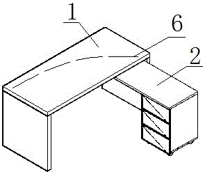 一種可變化書桌的制作方法與工藝