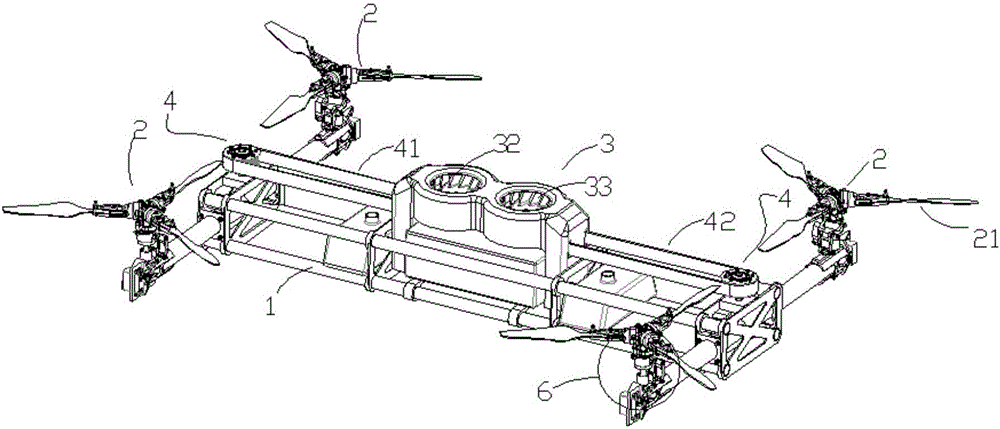 应用于多旋翼无人机的传动机构的制作方法与工艺