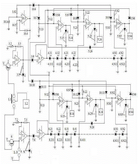 可測正負電的顯示教學(xué)演示儀的制作方法與工藝