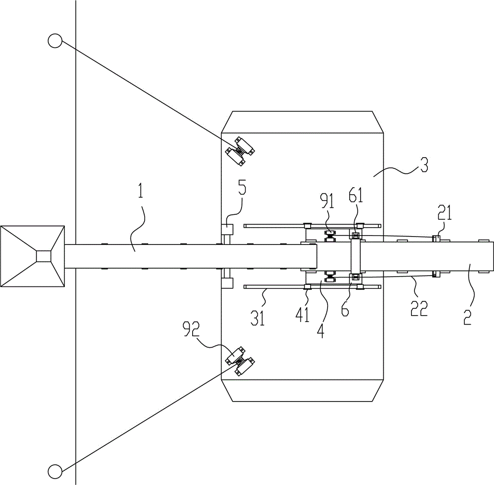 兩級浮動式港口運輸機的制作方法與工藝