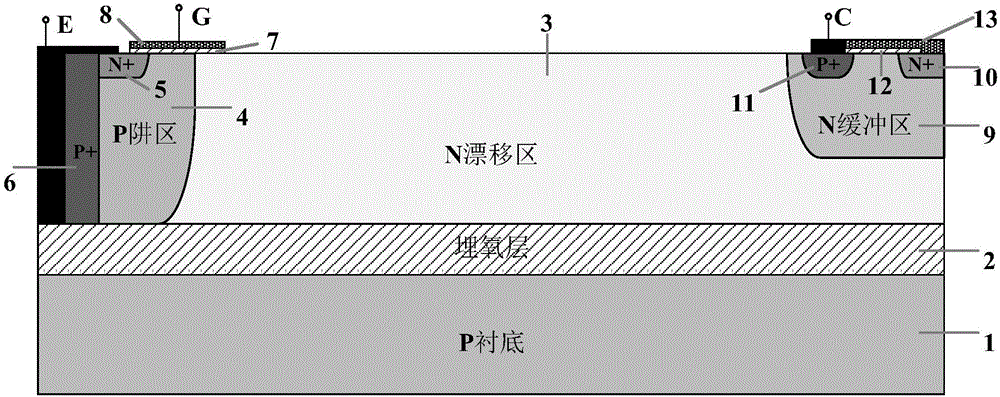 一種高可靠性的SOI?LIGBT的制作方法與工藝