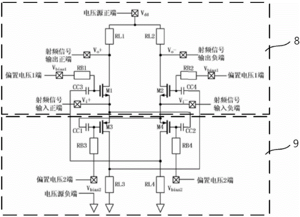 一种应用于无线通信的时隙削峰低噪声放大装置的制作方法