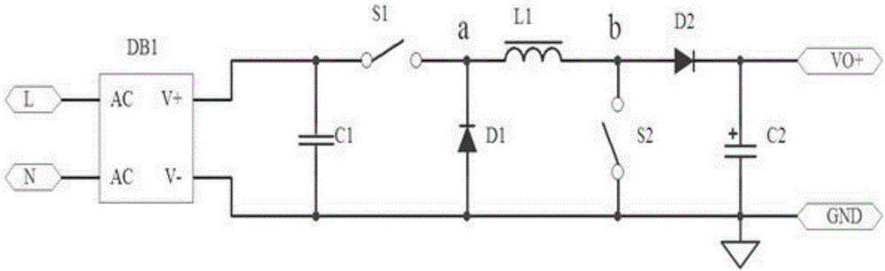 一種帶功率因素校正電路的LED恒流驅(qū)動器的制作方法與工藝