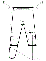 一种骨科功能裤的制作方法与工艺