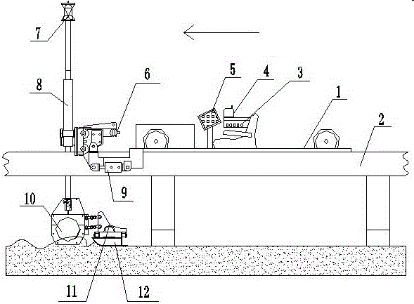 道床基底3D混凝土攤鋪機(jī)及3D攤鋪方法與流程