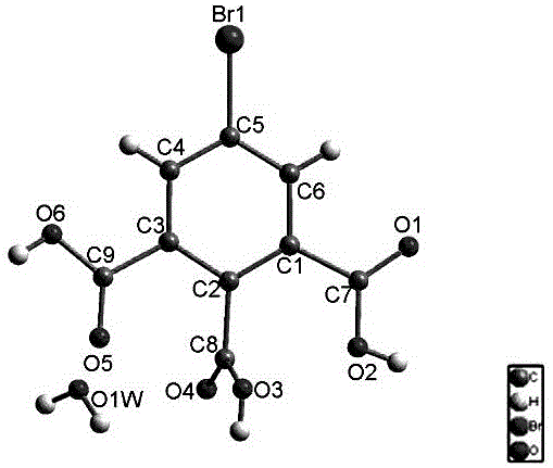 5‑溴‑1,2,3‑苯三甲酸的制备方法与流程