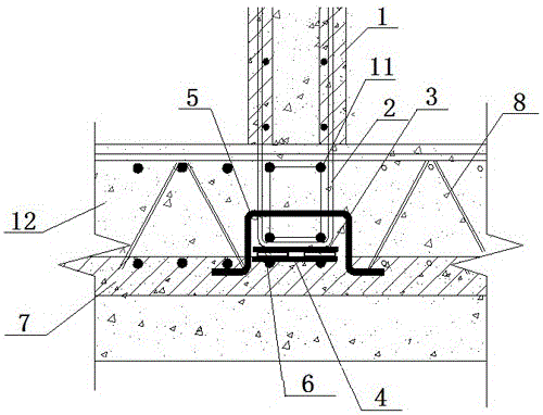 叠合装配式地下管廊墙板定位装置的制作方法