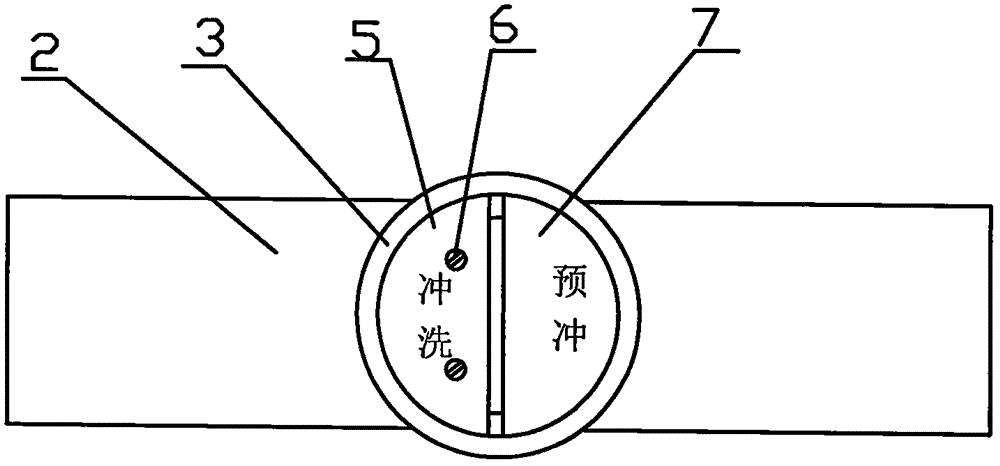 一種帶有預(yù)沖裝置的沖廁閥門的制作方法