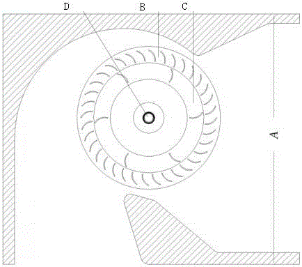提高贯流风机全压效率的双转子叶轮结构的制作方法与工艺