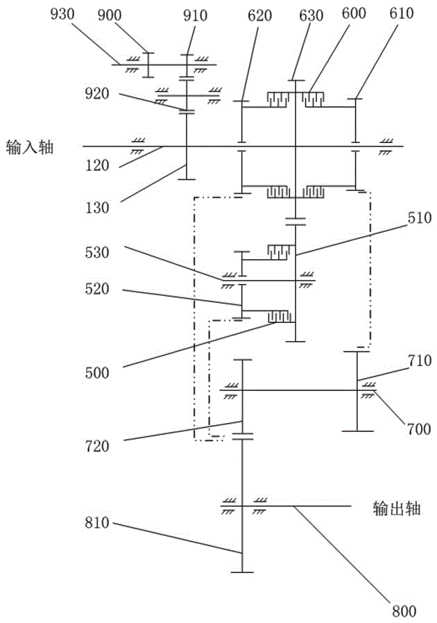 3‑3.5T内燃牵引车用柔性连接变速器的制作方法与工艺