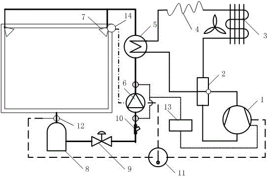 喷淋式制冷装置及控制方法与流程