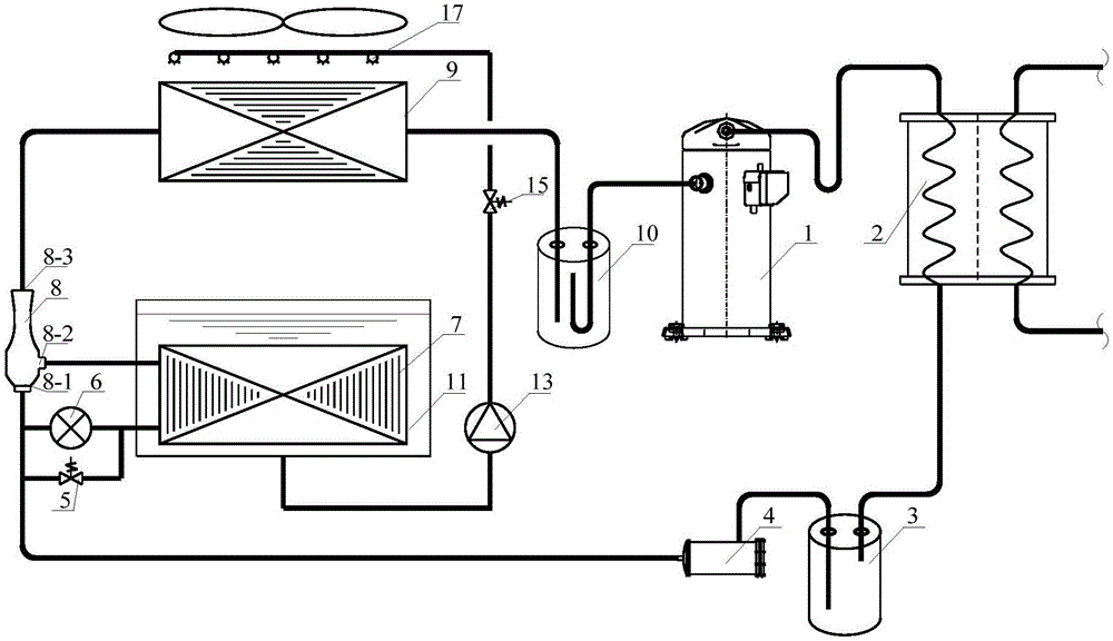 一种高效溶液除霜空气源热泵热水机组的制作方法与工艺