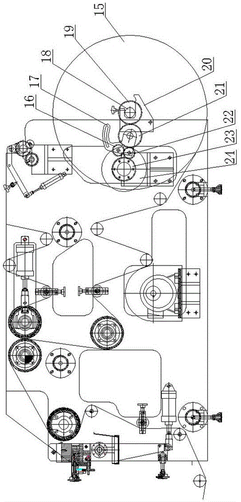 双面涂胶生产线的制作方法与工艺