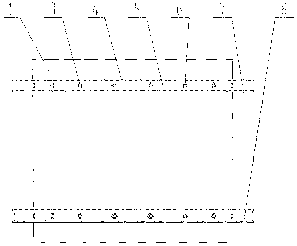 一種用于校正鋼制揚(yáng)克缸圓筒形缸體圓度的調(diào)節(jié)裝置的制作方法