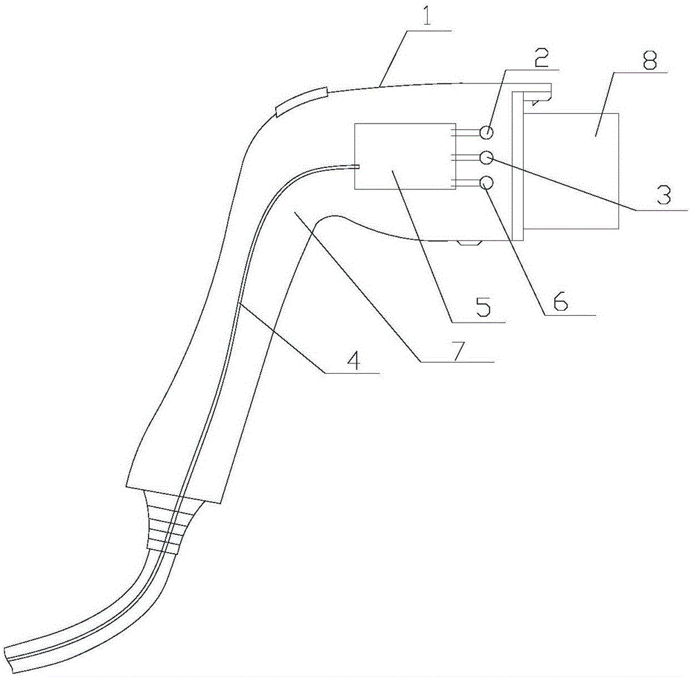 一種電動(dòng)汽車智能交流充電槍的制作方法與工藝