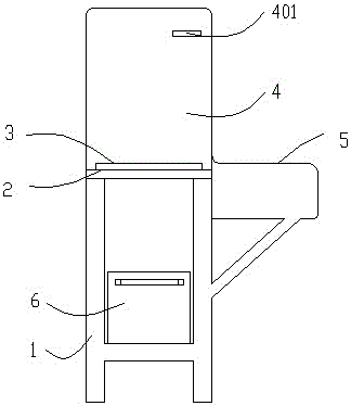 一種用于壓鑄車間澆口清除的防落屑工作臺的制作方法與工藝