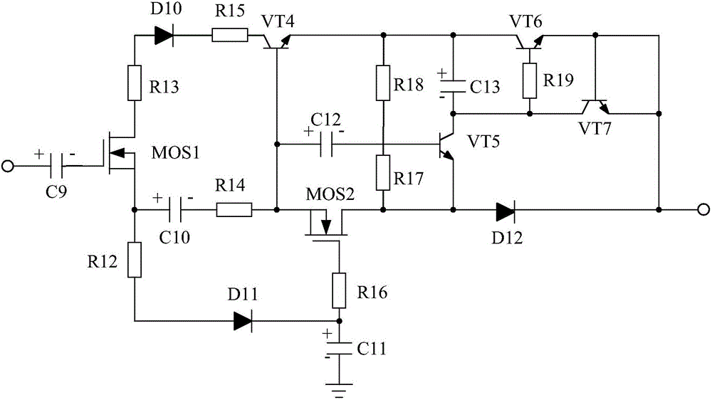 一種移動電源用反饋電壓調整型過充保護充電系統的制作方法與工藝