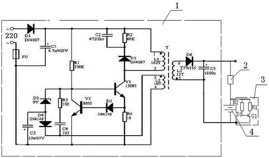 基于簡易開關(guān)電壓源的恒流充電電路的制作方法與工藝