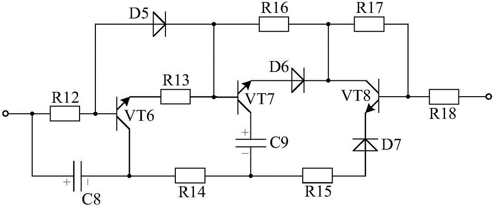 一种基于电压调整式浪涌电流限制电路的软启动稳流电路的制作方法与工艺