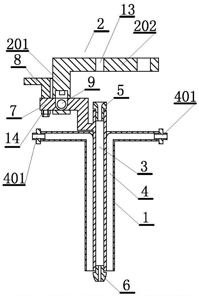 一种可调节倾斜角度的窄间隙熔化极气体保护焊枪的制作方法与工艺