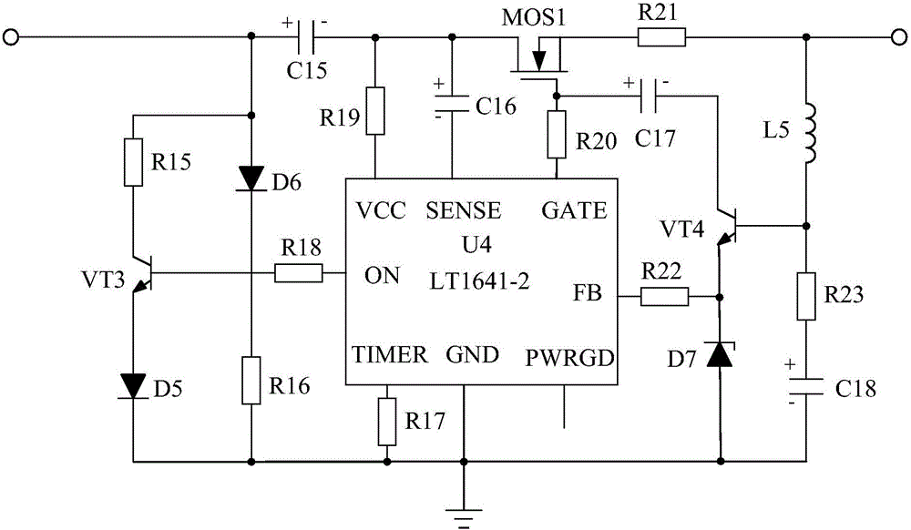 一種基于過壓保護電路的LED用多路輸出穩(wěn)壓電源的制作方法與工藝