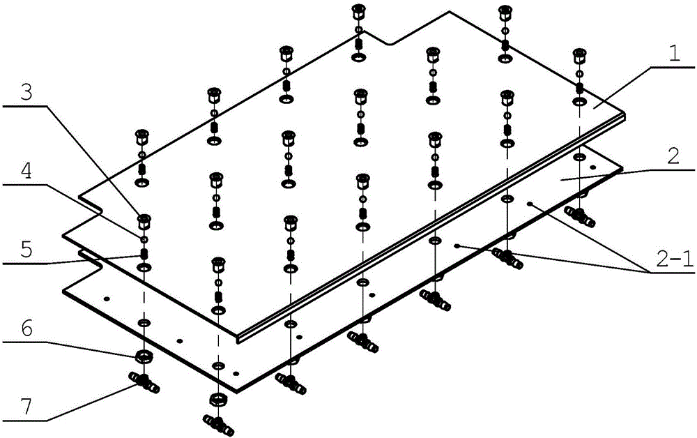 一種切紙機(jī)組合式臺(tái)面板的制作方法與工藝