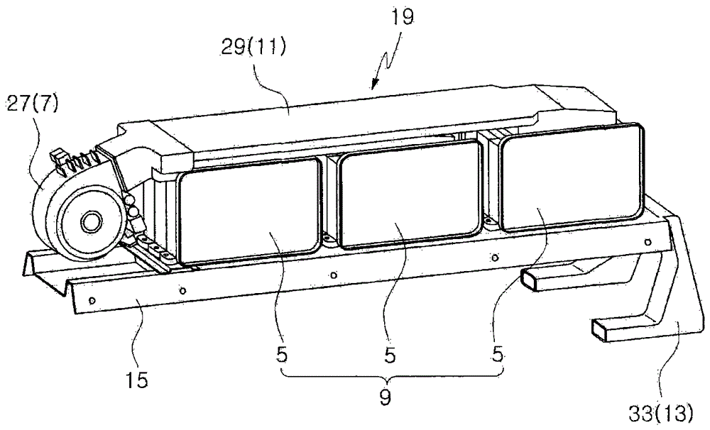 車輛的電池組安裝結(jié)構(gòu)的制作方法與工藝