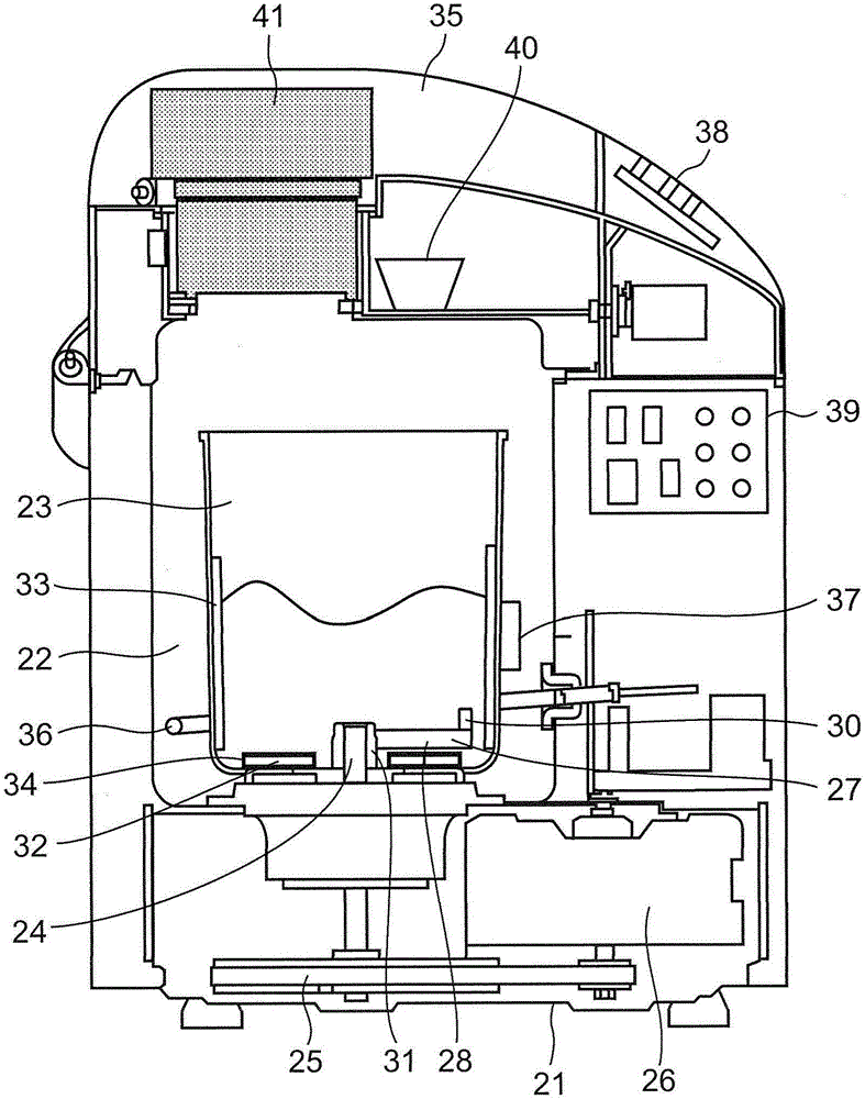 面包生面團(tuán)生成機(jī)和制面包機(jī)的制作方法與工藝