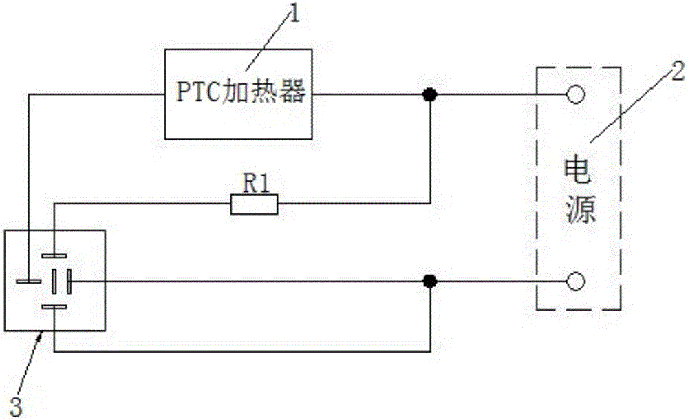 一种用于电动汽车ptc电加热器的保护电路的制作方法与工艺