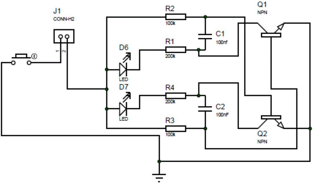 一种光控发光夜跑手环的制作方法与工艺